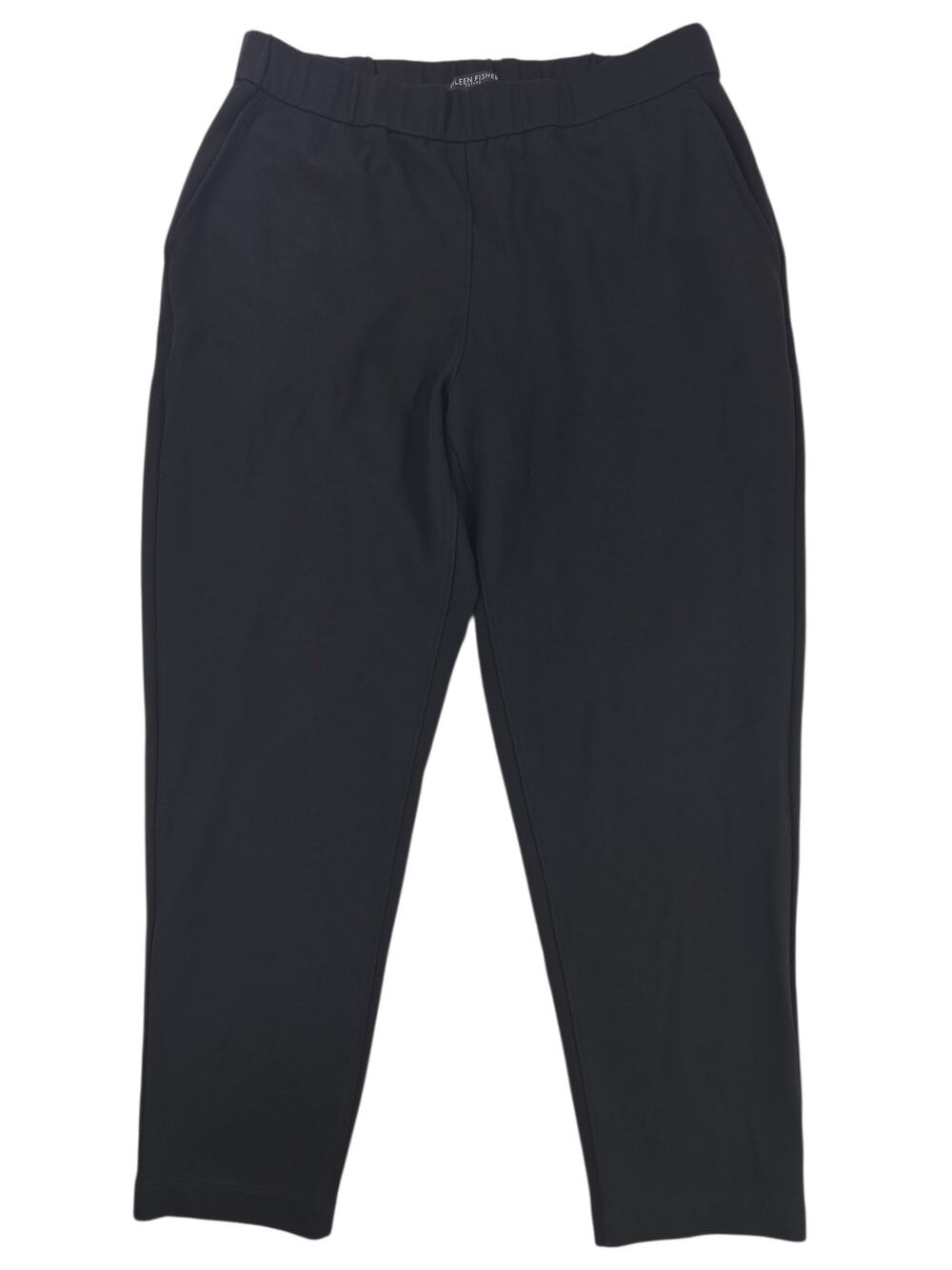Eileen Fisher | Petite Black Tencel Flex Ponte Pants | Size PS/PP